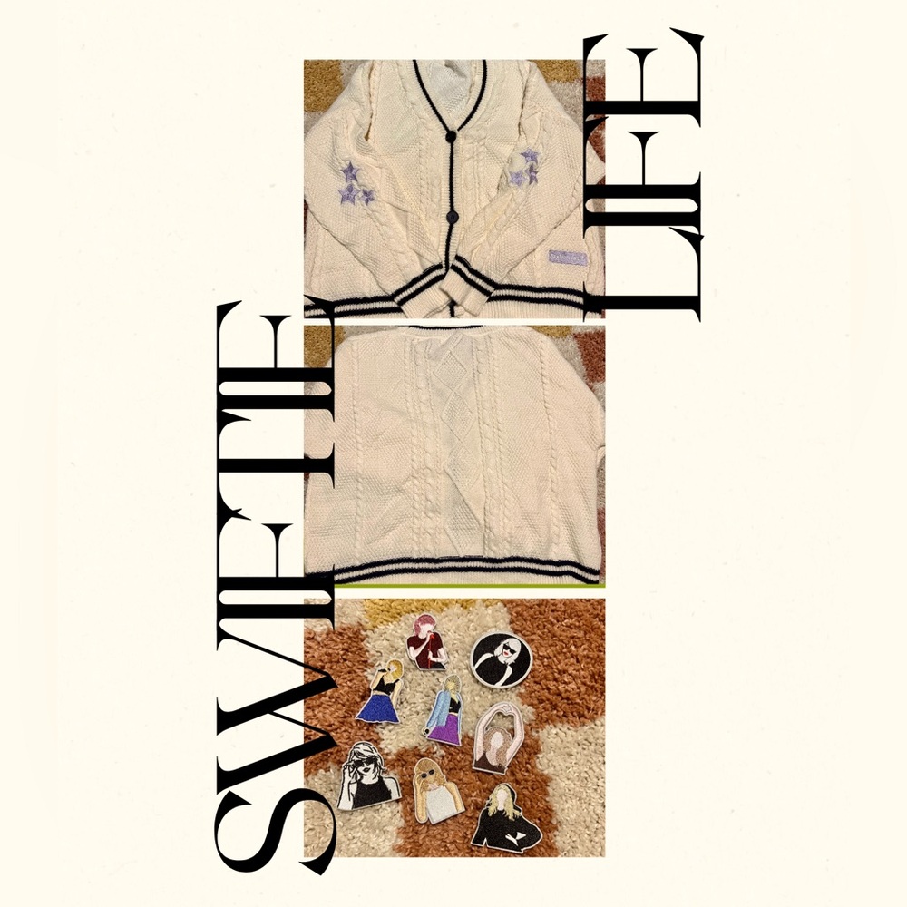 Customizable Taylor Swift Sweater & Patch Bundle